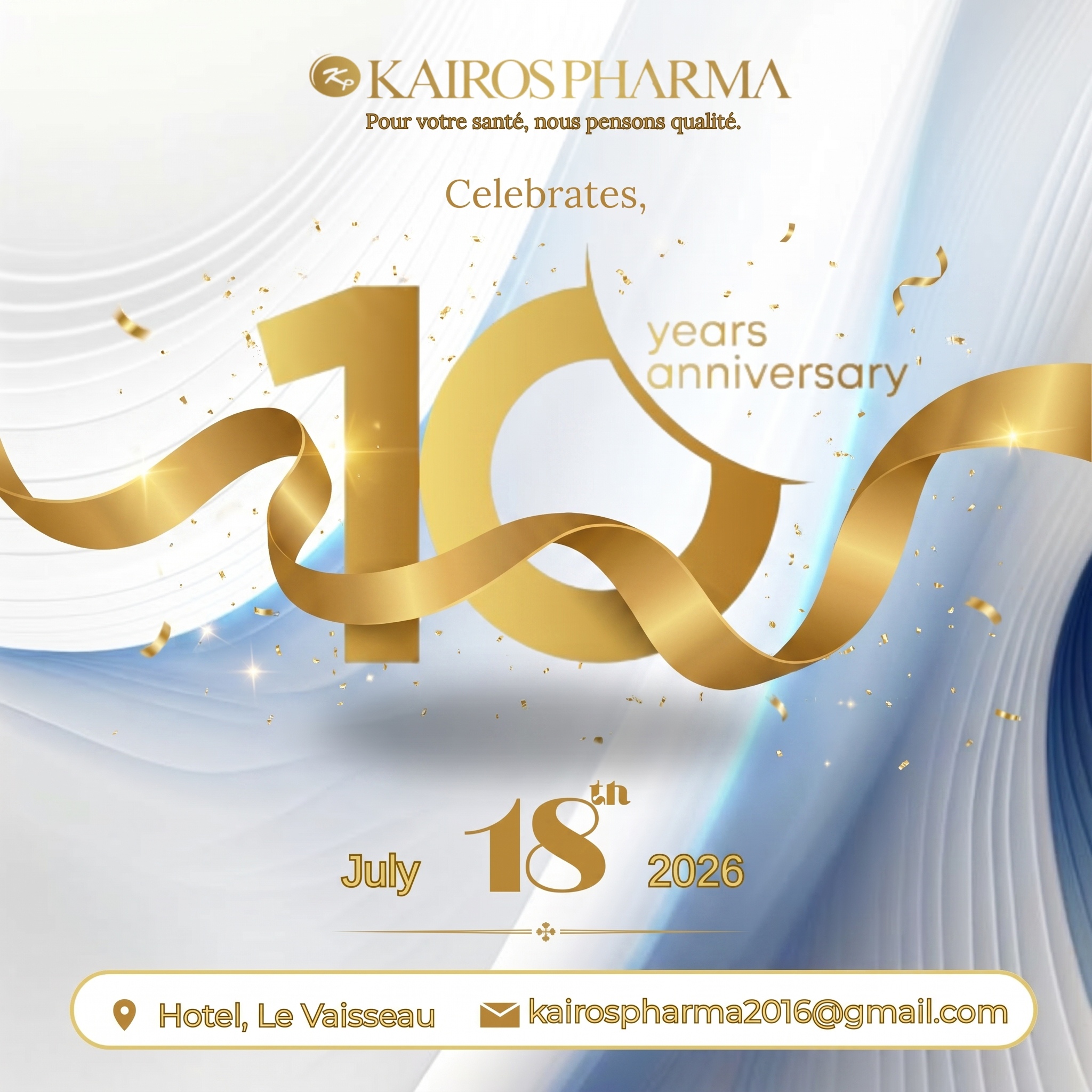 10 ans Kairos Pharma